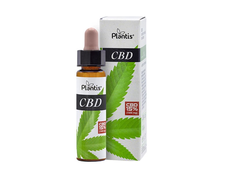 CBD aceite de semillas de cañamo Plantis 10 ml 15% 1500mg