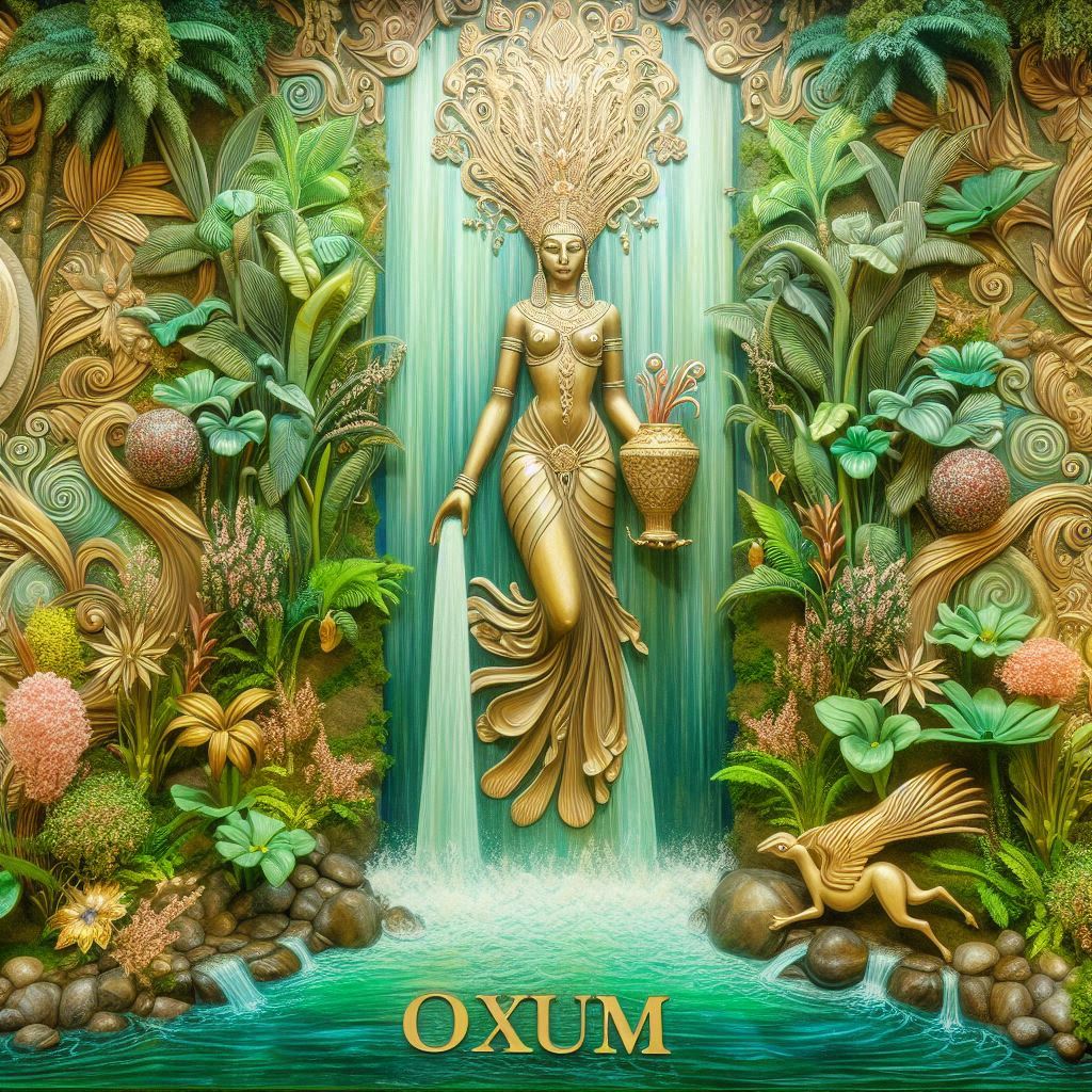 Oxum Orixa Hierba Sangre de Cristo/Palomita