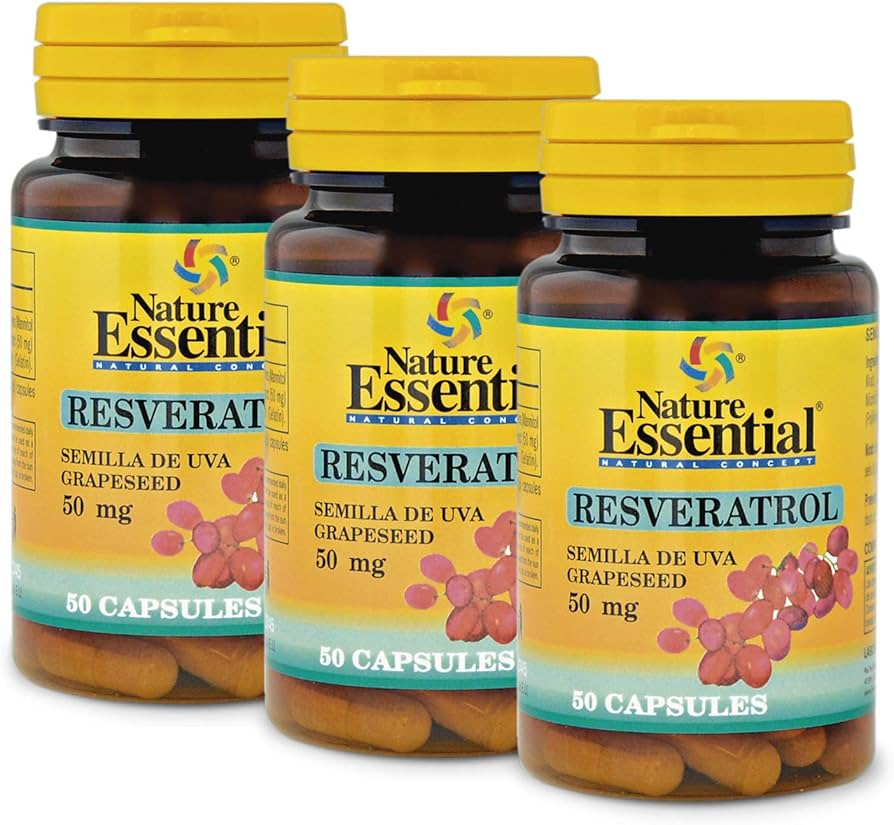 Resveratrol semilla de uva 50 cápsulas de 50mg