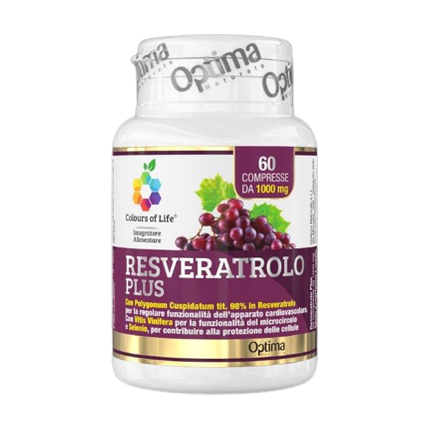 Resveratrol plus 60 Capsulas