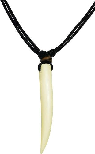 collar cordon con Colmillo
