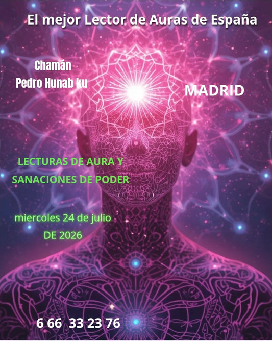 Limpieza Energetica método de Pedro Hunab‑Ku