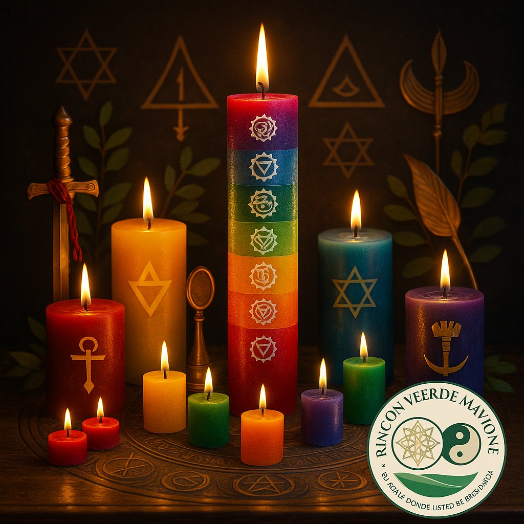 COLECCIONES VELAS BUJIAS Y VELONES ESOTERICO