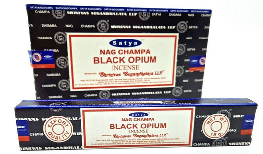 Incienso stick Black Opium Nag Champa