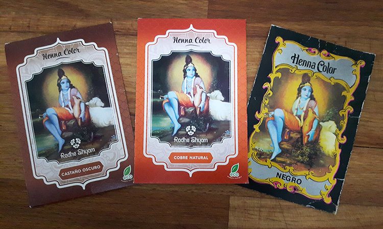 Henna Radhe Shyam Cobre Natural 100 g