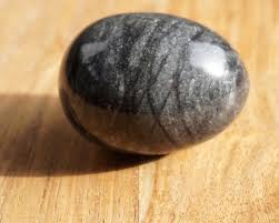 Huevo yoni de cuarzo mármol gris 3x11-x4.1/2- 93 g